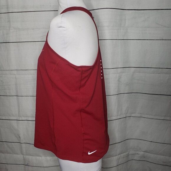 Nike Womens tank dri-fit medium red pink - Picture 2 of 6
